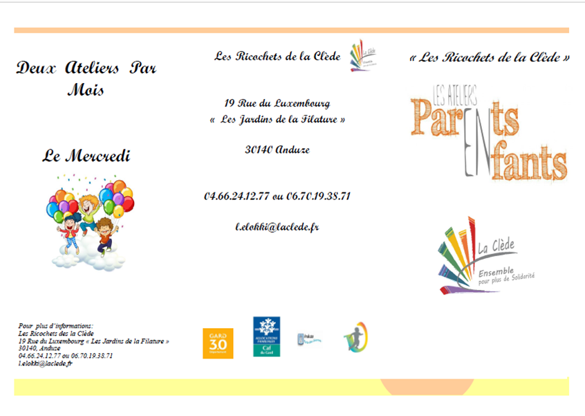 ateliers parents enfants